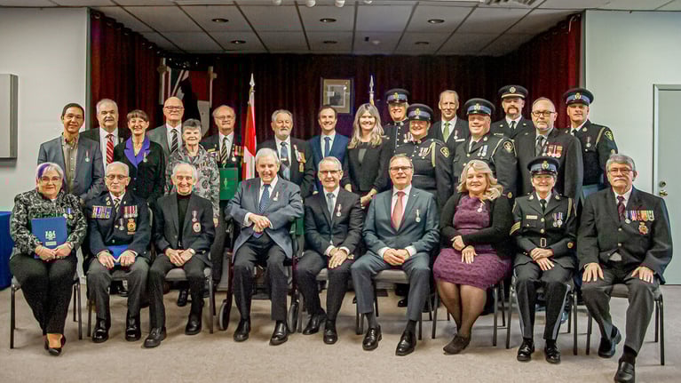 Coronation Medal Ceremony