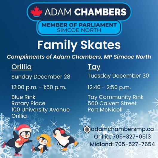 Orillia Family Skate 2025