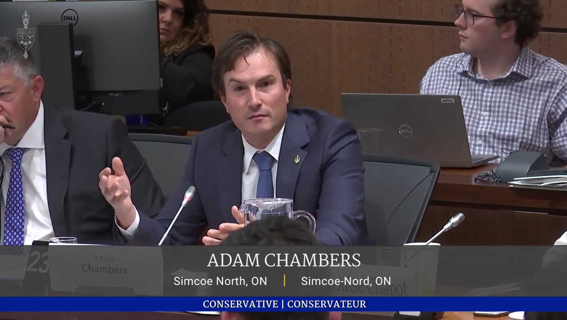 MP Chambers Questions Housing Minister Fraser at HUMA