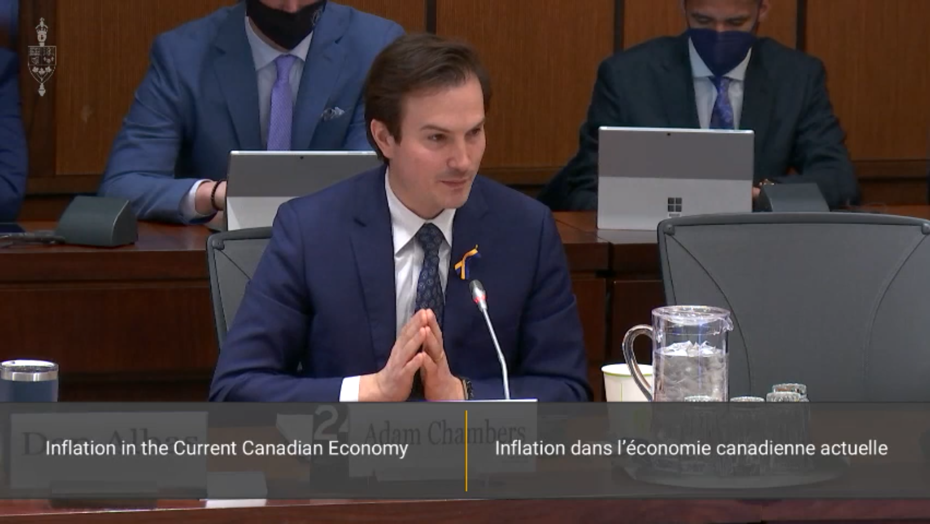 MP Chambers talks to expert about need for fiscal responsibility