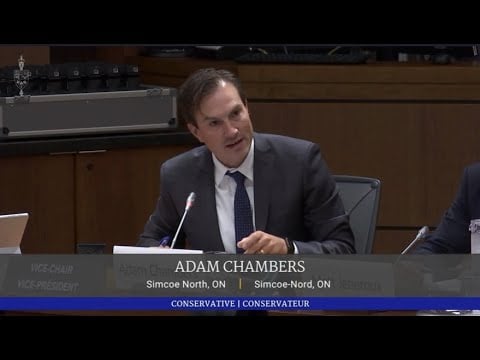 Chambers questions Brian Kingston from automakers at Trade Committee (Clone)